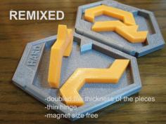 Puzzle Of Evil With Thick Pieces 3D Printer Model