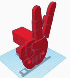 Jeep Wave Hitch Cover 3D Printer Model