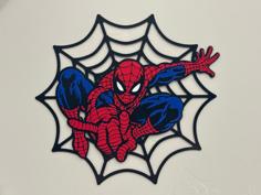 Spider-Man Wall Decoration 3D Printer Model