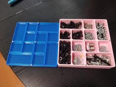 Small Items Divided Storage Box 3D Printer Model