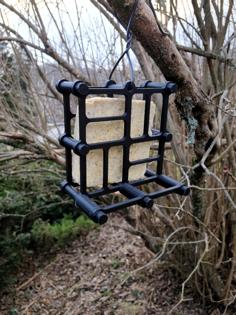 Suet Cage Bird Feeder 3D Printer Model