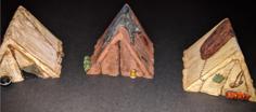 Adventurer’s Camp – Tents – 28mm Gaming 3D Printer Model