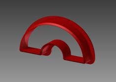 Rainbow Cookie Cutter 3D Printer Model