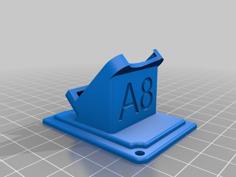 Anet A8 Micro SD Card Extension Holder 3D Printer Model