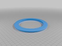 Frisbee Disc 3D Printer Model