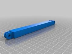 GoPro Extension Arm Improved Strong Version 3D Printer Model