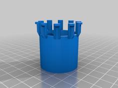 Mini Tube Crochet Tool 3D Printer Model