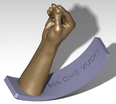 Italian Hand Gesture 3D Printer Model