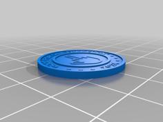 Fuck Token 3D Printer Model