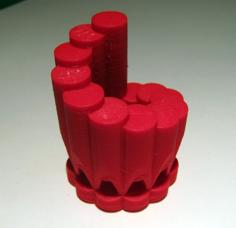 Spiral Panpipes 3D Printer Model