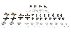 Brackets For 20mm X 20mm Aluminium Profile 3D Printer Model