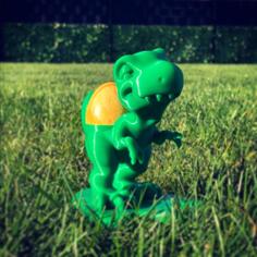 Dean The Dino Eggcup 3D Printer Model