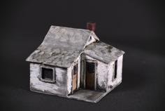 Small Homestead House For Painting Practice 3D Printer Model