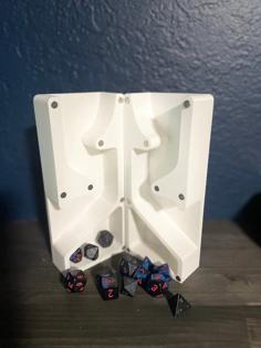 Magnetic Dice Tower 3D Printer Model