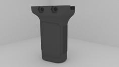 Picatinny Vertical Grip 3D Printer Model