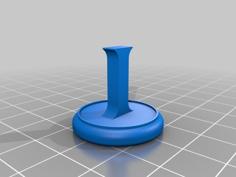 Warhammer 40k Objective Markers 3D Relief 3D Printer Model