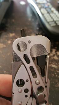 Leatherman Skeletool Carabiner Bit Holder Accessory 3D Printer Model