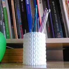 Knitted Pot 3D Printer Model