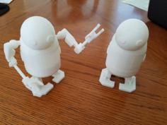 Small Stubby Machine From Nier Automata 3D Printer Model