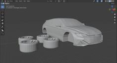 2024 Volkswagen Arteon Estate 3D Printer Model