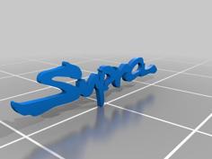 Orignal Toyota Surpa Logo 3D Printer Model