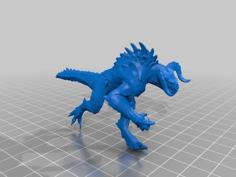 FWW Charging Deathclaw 3D Printer Model