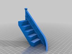 Castle Stairs 3D Printer Model