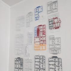 Gunpla Runner Wall Clip 3D Printer Model