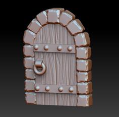 Dungeon Door 3D Printer Model