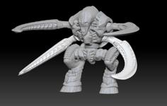 Howler Murderer Xeno Siege Beast 3D Printer Model