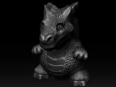 Easter Dragon 3D Printer Model