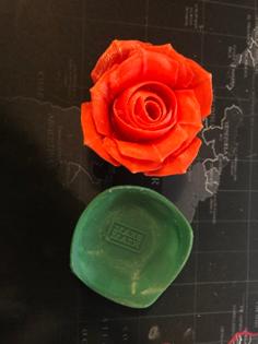 Rose With Base 3D Printer Model