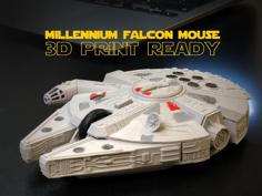 Millennium Falcon Mouse 3D Printer Model