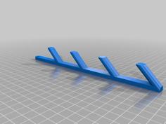 Hat Hanger Slim 3D Printer Model