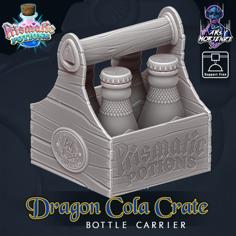 Dragon Cola Crate 3D Printer Model