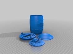 Return Of The Living Dead “Toxin Barrel” 3D Printer Model