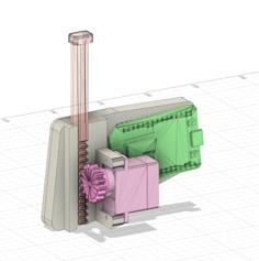 Creality Space Pi Automated Lid Mechanism Using NodeMCU And SG90 Servo 3D Printer Model