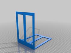 Simple Book Stand 3D Printer Model