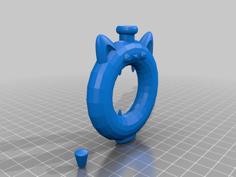 Cat Face Jug 3D Printer Model