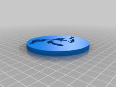 Michigan Coaster 3D Printer Model