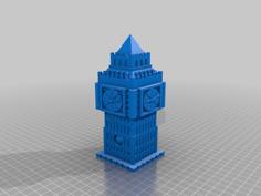 Big Ben Dice Tower 3D Printer Model