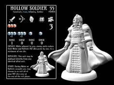 Hollow Soldier (18mm Scale) 3D Printer Model