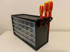 Screwdriver Holder For Stanley Drawer 3D Printer Model