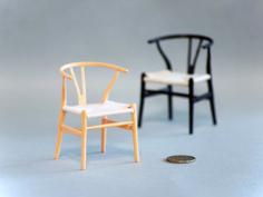 Hans J Wegner WISHBONE CHAIR (Y CHAIR) 3D Printer Model