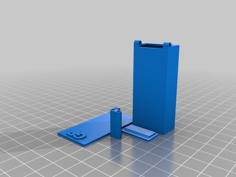 Eraser Holder And Straight Edge 3D Printer Model