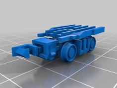 Bandai T N Scale Chassis 3D Printer Model