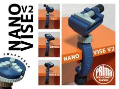 Nano Vise (V2) By PRIma 3D Printer Model