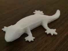 Low Poly Gecko 3D Printer Model