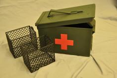 Ammo Box Crate 3D Printer Model