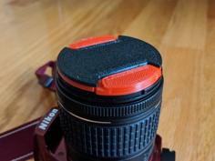 55mm Camera Lens Cap 3D Printer Model